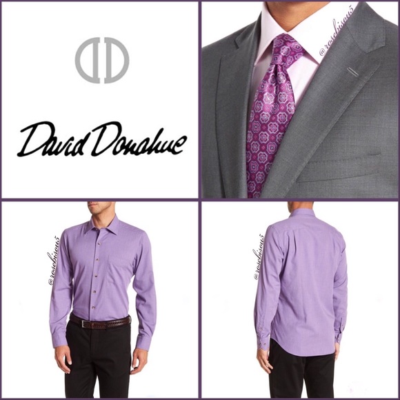 x5HP๐ฅ{DAVID DONAHUE} Casual Fit Button Down Shirt - Picture 8 of 8